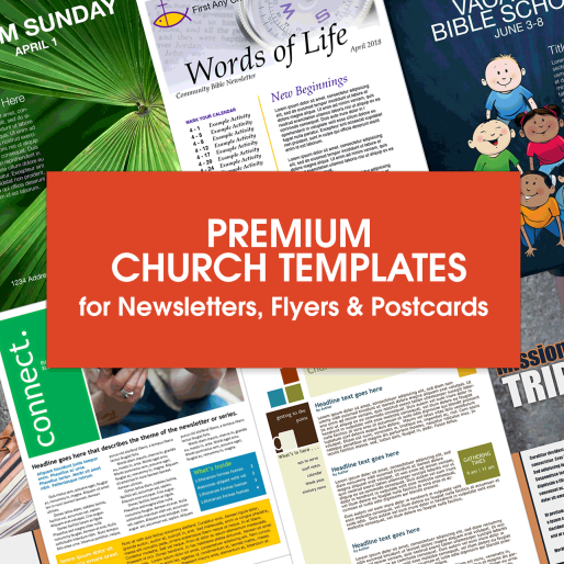 free church newsletter templates for microsoft word