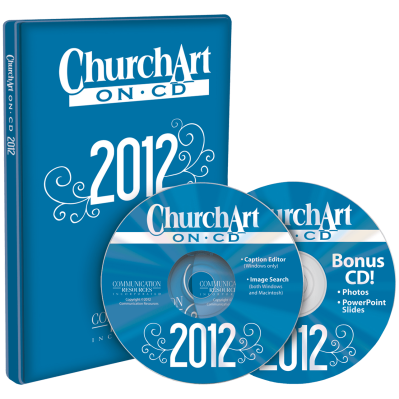 ChurchArt on CD 2012 product image of blue CD and case