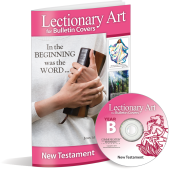 Lectionary Cover Art for Bulletin Covers Year B Product Photo with CD and Booklet
