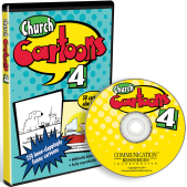 Church Cartoons Vol 4 Product Shot of CD and DVD Case