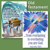 Illustrated Bulletin Covers with Old Testament Scripture Examples