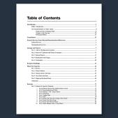 Photo of SourceBook of Funerals Volume 3 Table of Contents