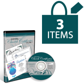 Photo of Essential Church Certificates Product Packaging and 3 mystery items