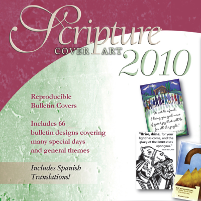 Scripture Cover Art 2010 Logo on Pink Background