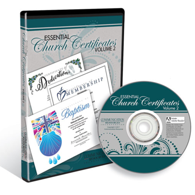 Essential Church Certificates Volume 2 Product Shot of CD and DVD Case