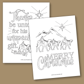 Photo of Christmas coloring pages for children and adults