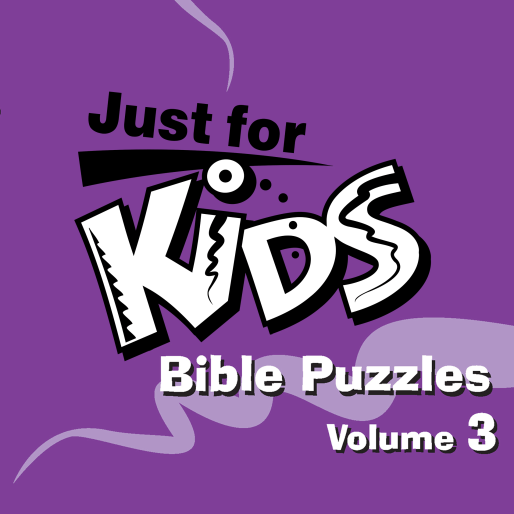 Just of Kids Volume 3 Logo on purple background