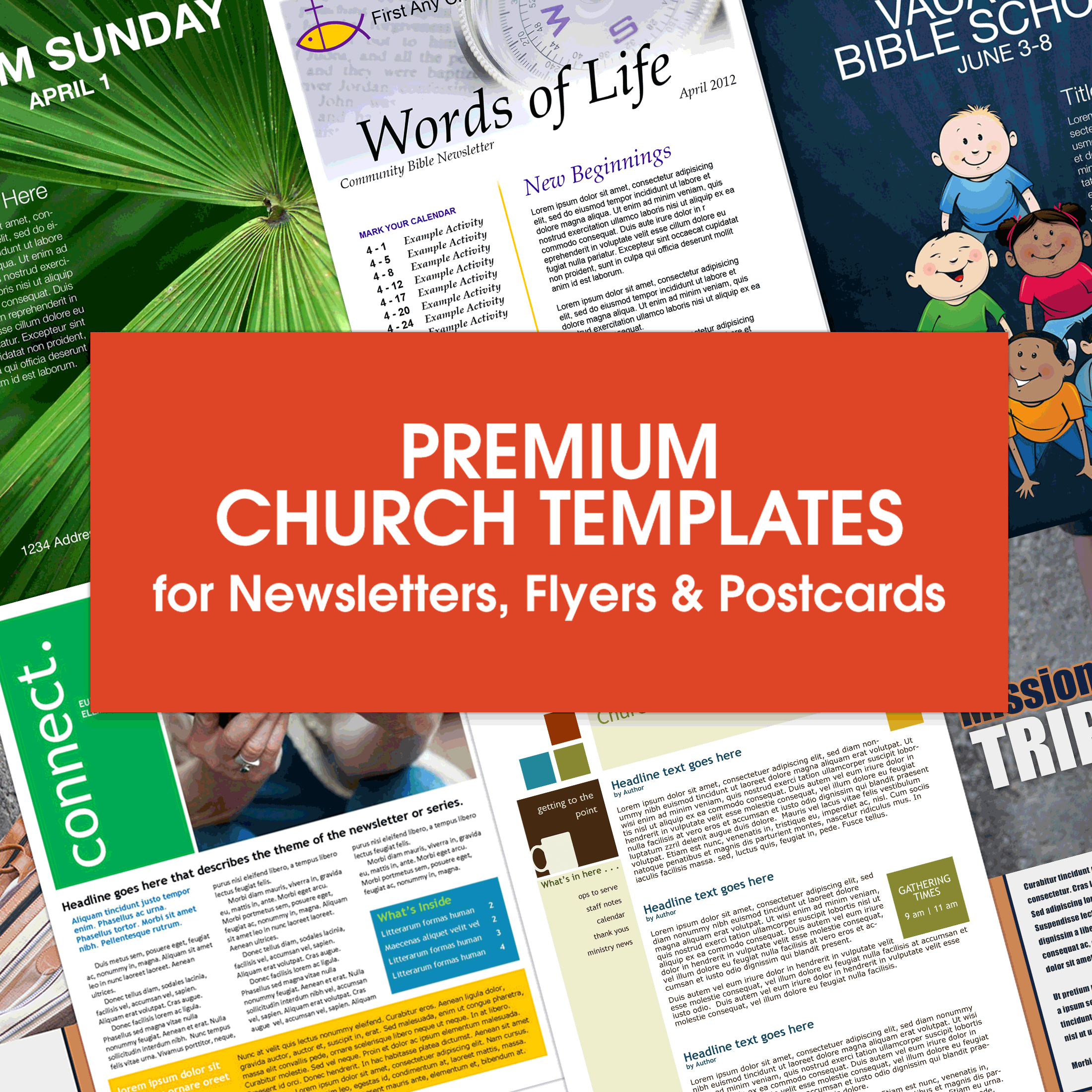Church Newsletter Templates