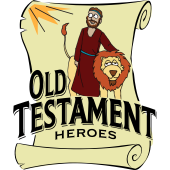 Illustrated logo with Daniel and a Lion and the product title