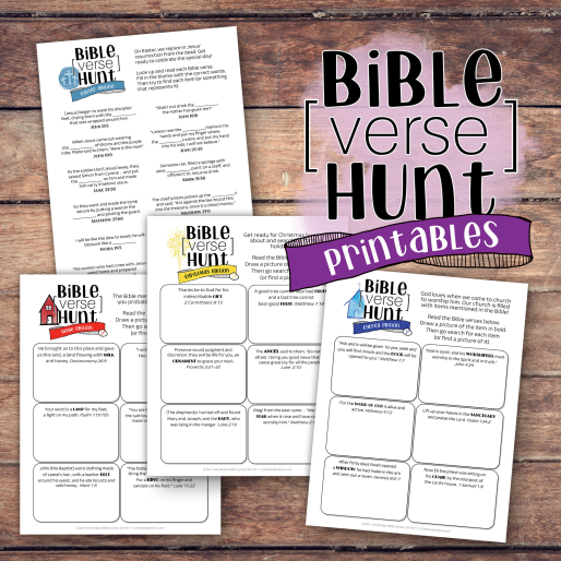 Bible verse activity games for preschoolers