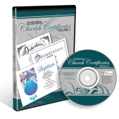 Photo of product packaging of Church Certificates