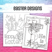 Photo of 2 Printable Christian coloring pages for Easter 