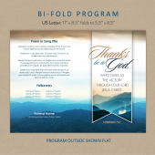 Christian Funeral Program Template | ComResources.com