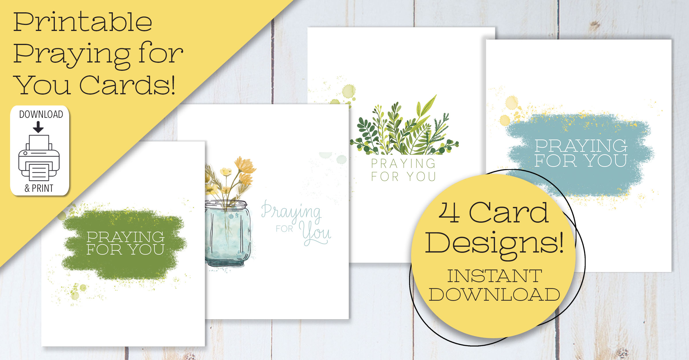 Printable Praying for You Cards | ComResources.com